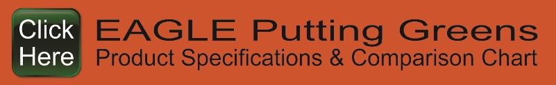 Putting green specifications and comparison chart